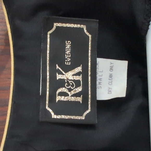 R&K Evening Velvet Floral Evening Jacket Size Small - Picture 2 of 6